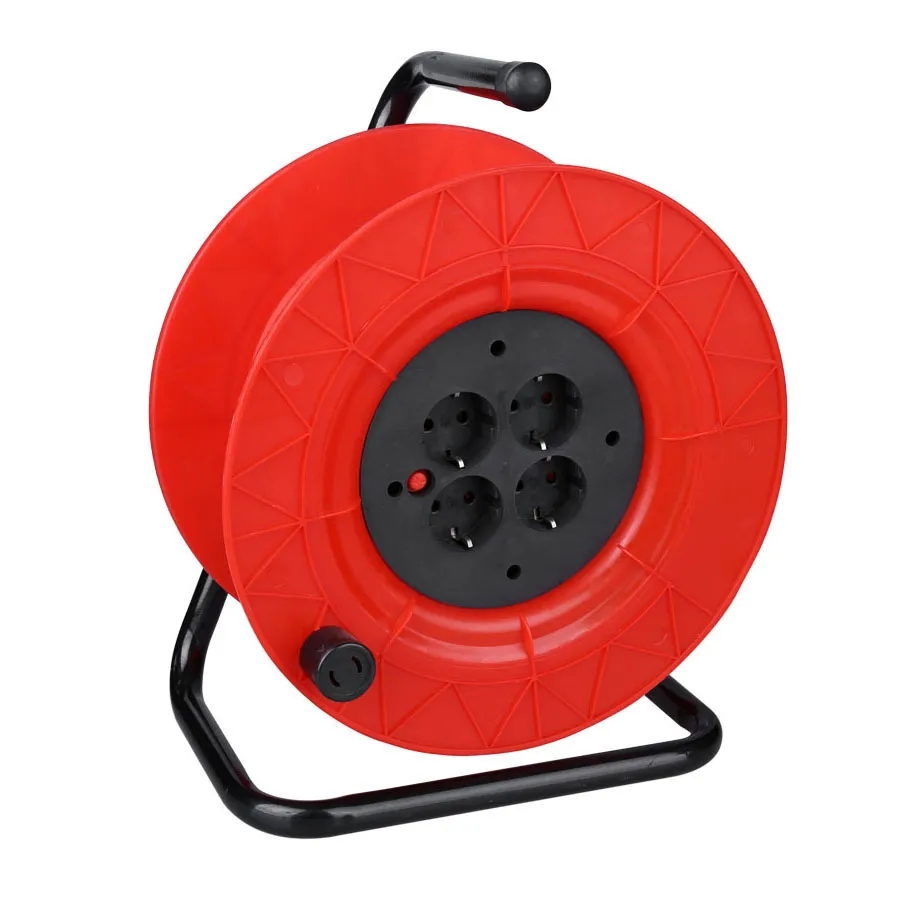 欧洲CEE7/7德式标准CE认证四个插座线盘