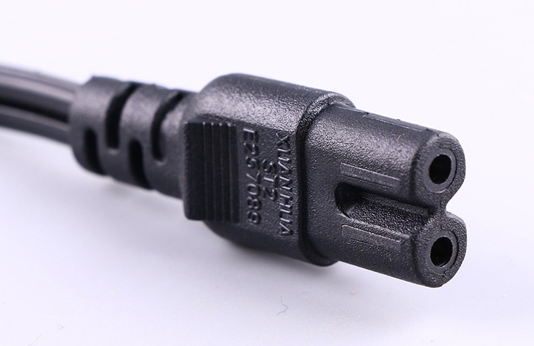 IEC60320-C7八字尾插头连接器电源线-UL认证-VDE认证-SAA认证-KTL认证