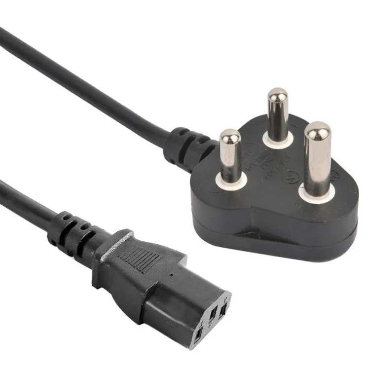 南非SABS电源线,小南非6A插头,大南非16A插头,IEC60320 C13品字尾电脑插头电源线